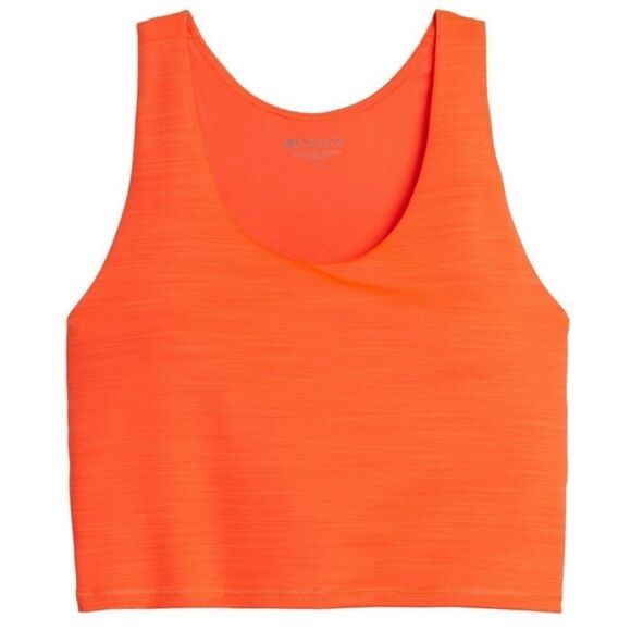 ATHLETA Ultimate Space Dye Crop In Supersonic A-C Racing Red Women’s Size Medium - Picture 3 of 6